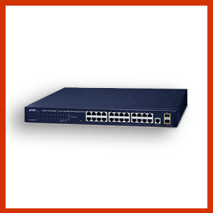 24 port managed gig switch + 2 sfp