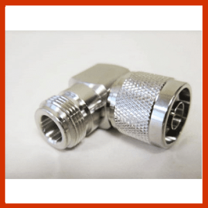 nfemale to nfemale right angle adaptor